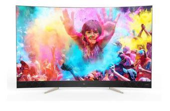 Curved 4K Led TV with Remote