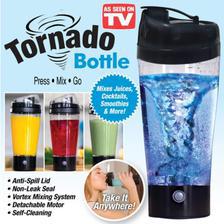 Portable Self Stirring Protein Shake Drinks and Beverages Mixer Tornado Bottle