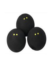 Pack of 3 - Squash Ball - Black