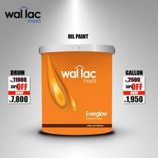 Wallac Paints Oil Paint Everglow - Synthetic Enamel (Economical) - Gallon Size (3.65 Liter)