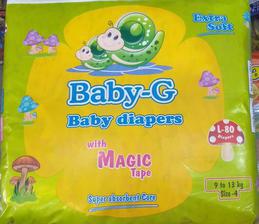 Baby-G Baby Diapers With Magic Tape