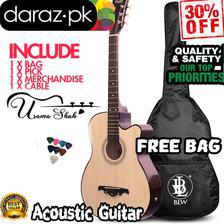 Acoustic Guitar Full Accessories Brand New Version