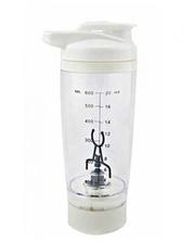 Battery Operated Electric Protein Shaker Blender - 600ml - White