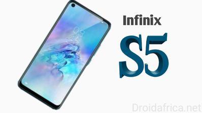Infinix S5 - 32MP In-Display Selfie Camera & 6.6 inch Punch hole display - 6GB Ram - 128GB Storage Nebula Black