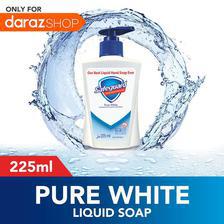Safeguard Liquid Hand Soap Wash Pure White 225ml