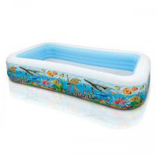 Intex Family Swimming Inflatable Pool (MULTI COLOUR)