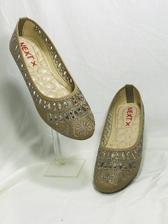 Pumpy Shoes For Girls Gold Color