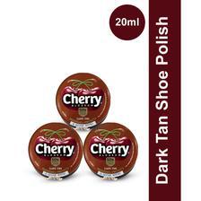 Pack of 3 Cherry Blossom Dark Tan Polish 20ml Retail