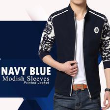 Navy Blue Modish Jacket