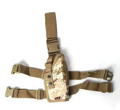 Thigh Holster Special with magazziine Pouch - Camel