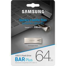 64GB Bar Plus USB Flash Drive  - 6 Months Warranty