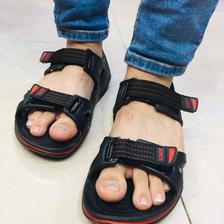 Black Kito Sandal For Men