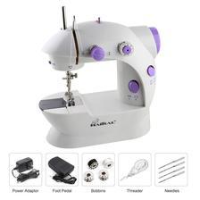 SQ Mart Mini Electric Sewing Machine with Light & Cutter Double Thread 2 Speed Adjustment for Household