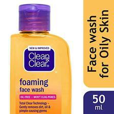 Clean and Clear Foaming Face Wash (50ml)