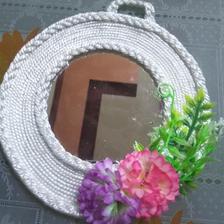 Handmade decorative mirror