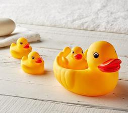 Soft ducks set for kids with whistle