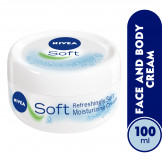 NIVEA Soft All Purpose Moisturizing Cream, Jojoba Oil & Vitamin E, Jar 100ml  