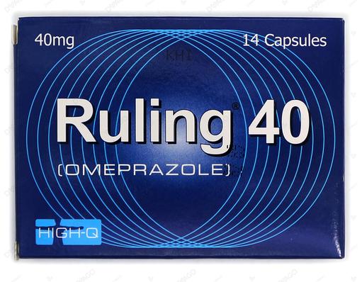 Ruling Capsules 40mg 14's