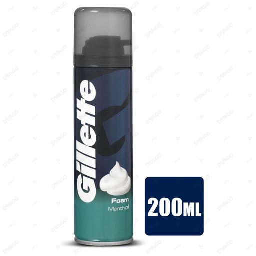 Gillette Shaving Foam Menthol 200ml
