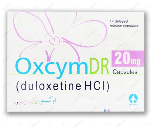 Oxcym Dr 20mg Capsules.