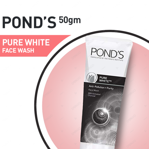 Ponds Pure White Deep Cleansing Face Wash 50g