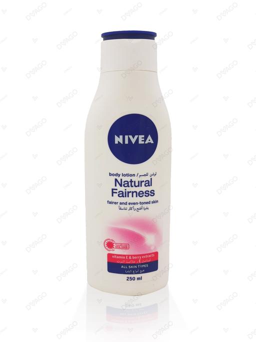 Nivea Natural Fairness Body Lotion All Skin Types 250ml