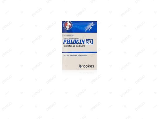 Phlogin Capsules 50mg 2X10's
