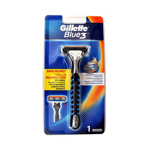 Gillette Blue 3 Shaving Razor Single