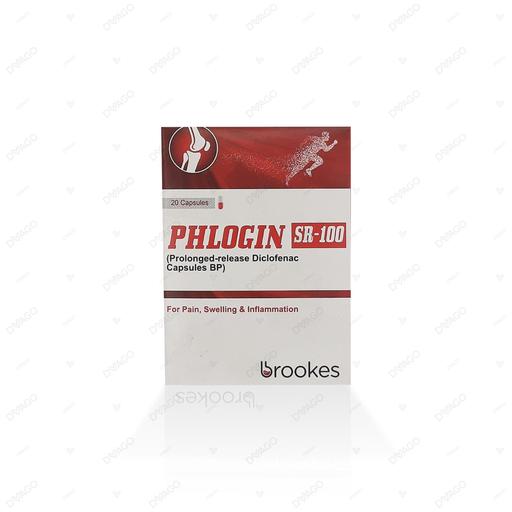 Phlogin Cap SR 100 MG 2x10's