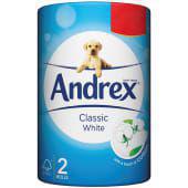 Andrex Classic White Toilet Tissue 