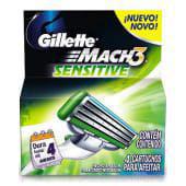 Gillette Mach 3 Sensitive - 4 cartridges