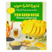 Halwani & Tahhan Ten Seed Rusk Sesame & Baraka Seeds 
