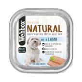 Webbox Natural Dog Food With Lamb 150g 