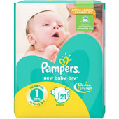 Pampers New Baby Size 1 Dry Diapers