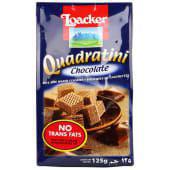 Loacker Quadratini Chocolate Wafer Biscuits