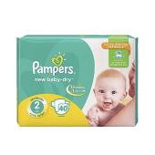 Pampers New Born Size 2 | 40 Pieces