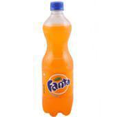 Fanta Soft Drink Orange Bottle