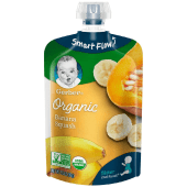 Gerber Organic Baby Food Pouch Banana Squash 120g