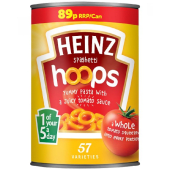 Heinz Spaghetti Hoops 400 Grams
