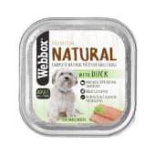 Webbox Natural Dog Food With Duck 150g 