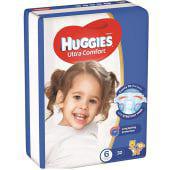 Huggies Ultra Comfort Diapers Size - 6 32/ct 