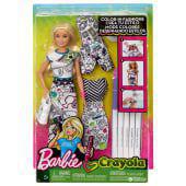 Barbie Crayola Color-in Fashions Doll