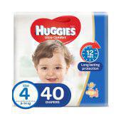 Huggies Ultra Comfort Diapers Size 4 40/ct 