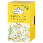 Ahmad Fruit Herbs Tea 20 Tea Bags Chamomile Lemongrass 40g