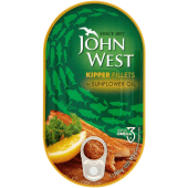 John West Tuna Kipper Fillets in Sunflower Oil