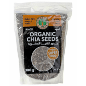 Organic Larder White Organic Chia Seeds 300 Grams