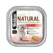 Webbox Natural Dog Food With Beef 150g 