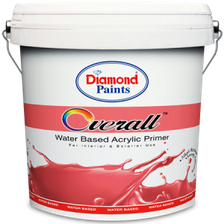 DIAMOND OVERALL WATER BASED ACRYLIC PRIMER 16 liters (Drum size)