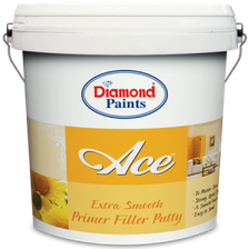 Diamond Ace Extra Smooth Primer Filler Putty 1.25 Kgs (Quarter size)