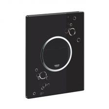 Grohe Flushing Systems / Plates Plate Dual Nova Cosmo Black & Crome